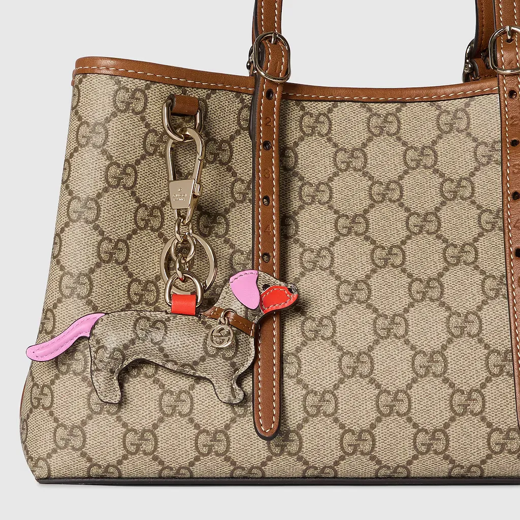 Dog-Shaped Bag Charm