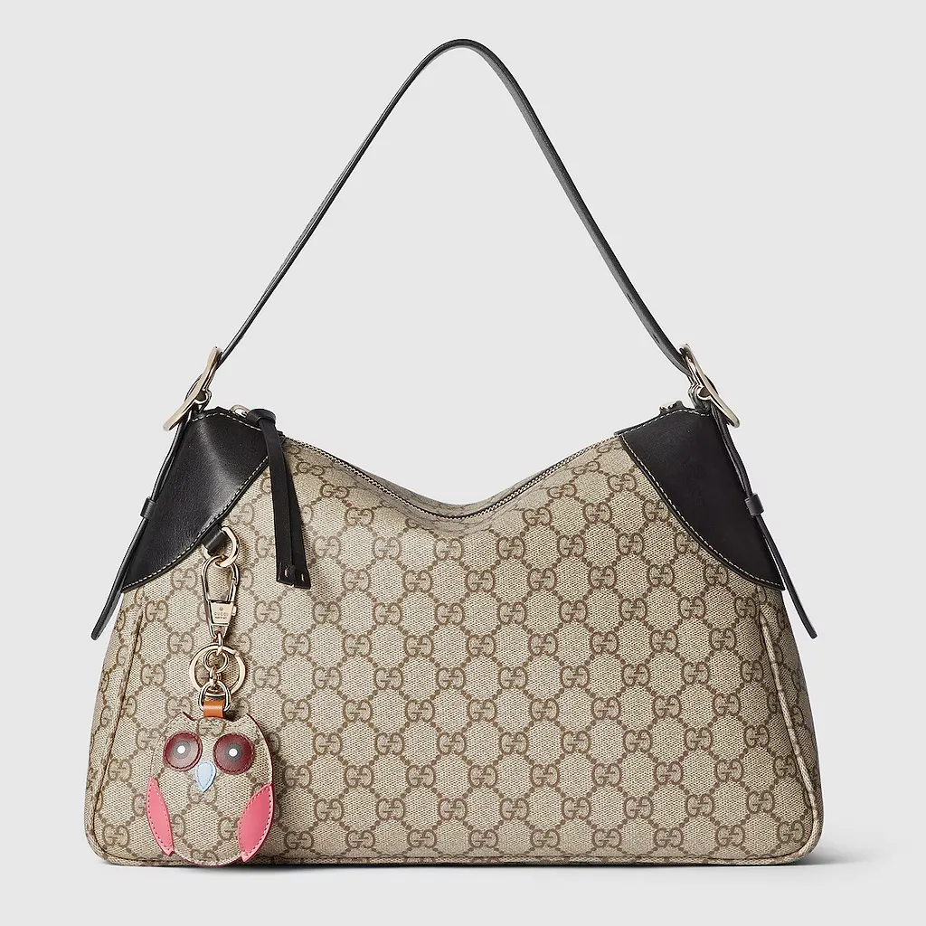 Gg Emblem Large Shoulder Bag