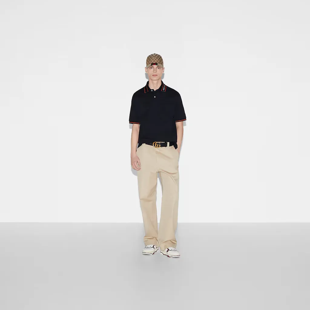 Cotton Piquet Polo Shirt