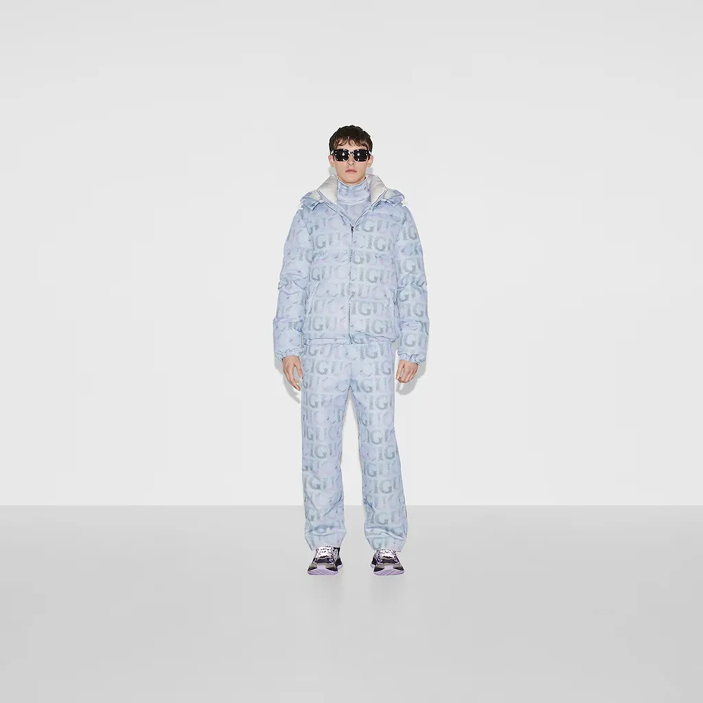 Nylon Puffer Down Jacket