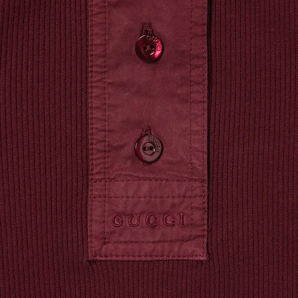 Cotton Rib Long-Sleeve T-Shirt