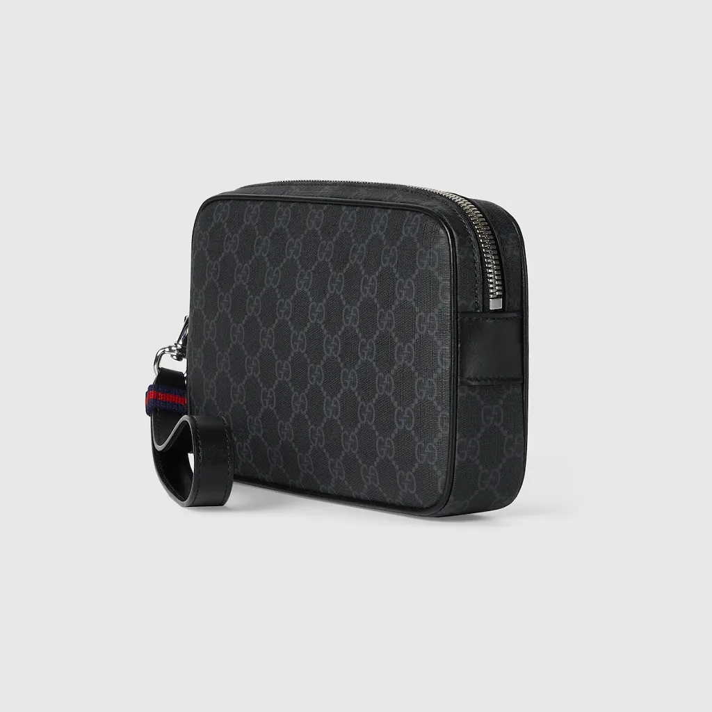 Gg Black Small Pouch