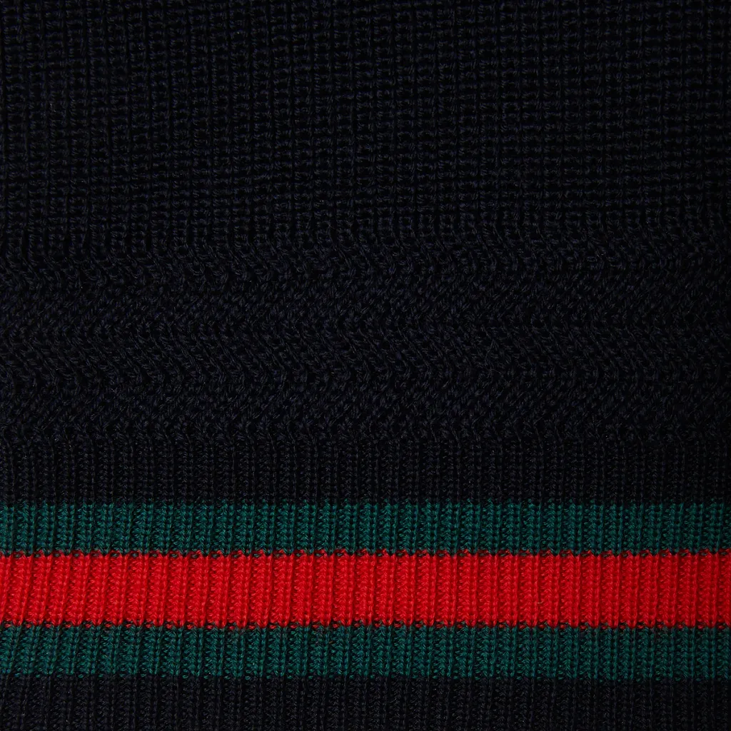 Extra Fine Wool Dress With Web