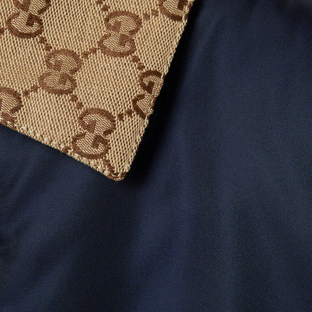 Reversible Gabardine Nylon Jacket