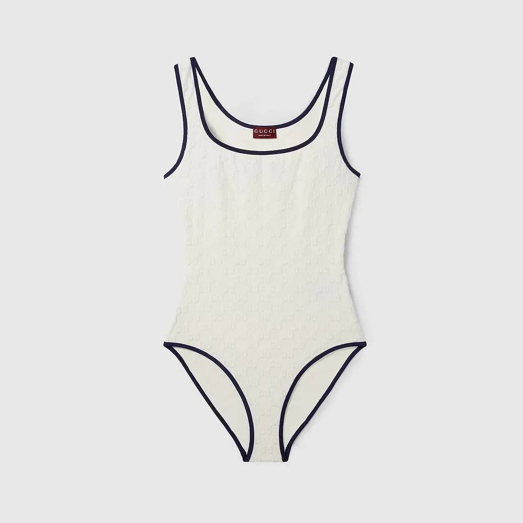Gg Terrycloth Swimsuit