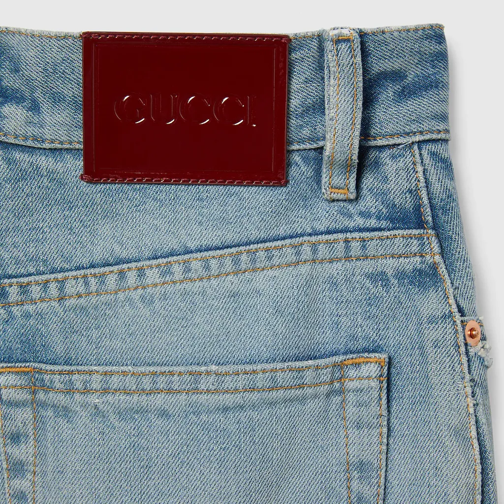 High Rise Boot Cut Denim Pants