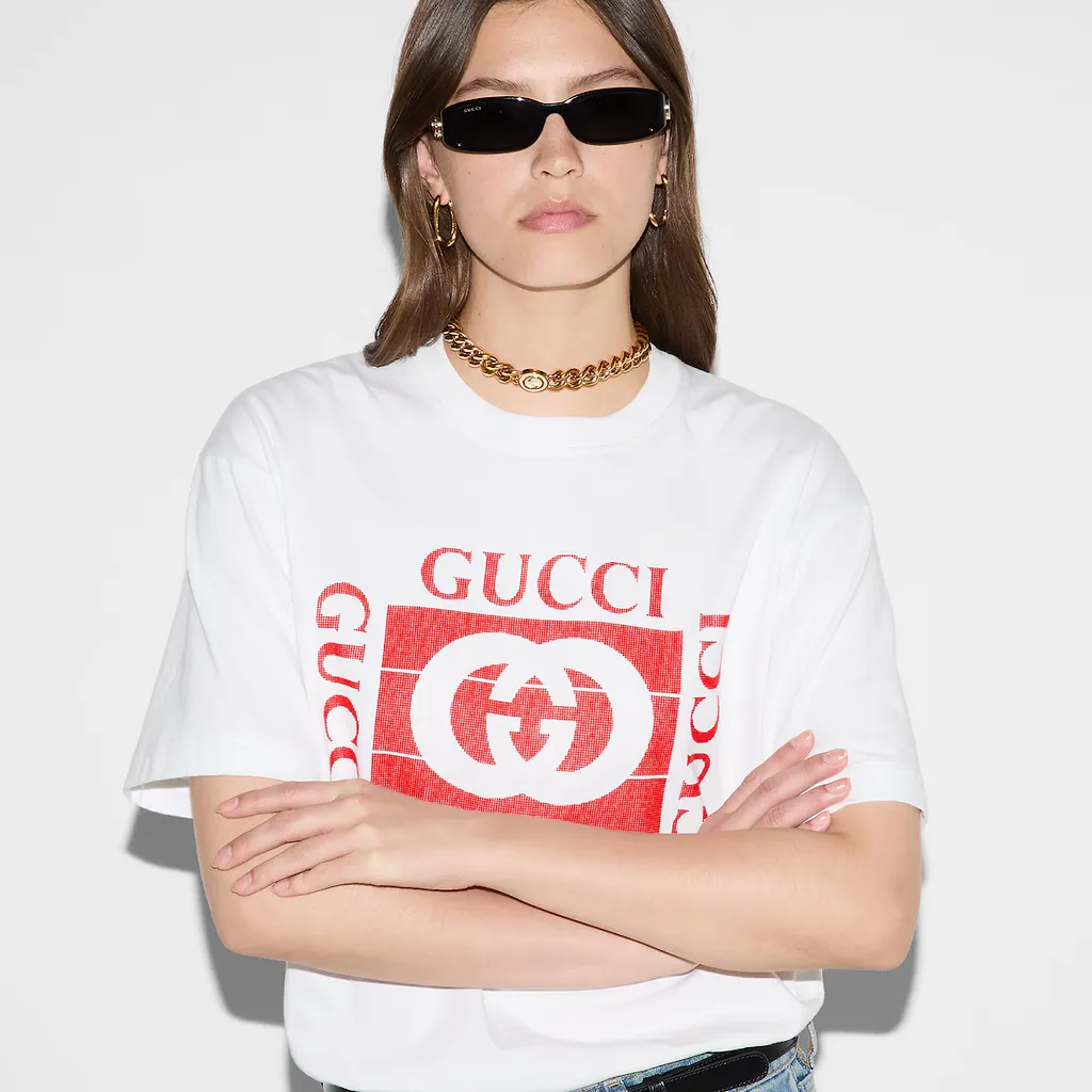 Printed Cotton Jersey T-Shirt