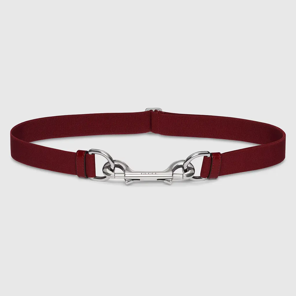Thin Belt With Double Snap Hook Buckle, 1