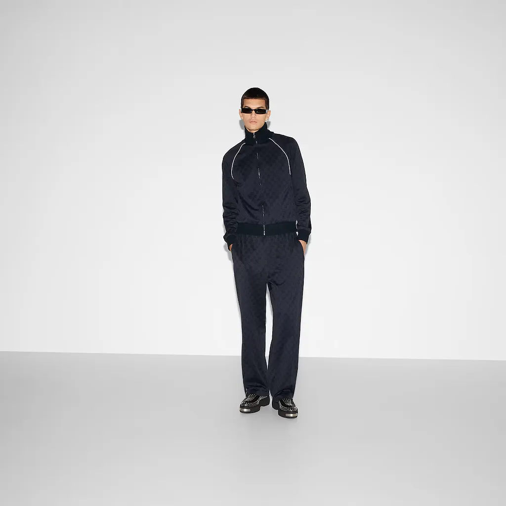 Gg Nylon And Jersey Pant