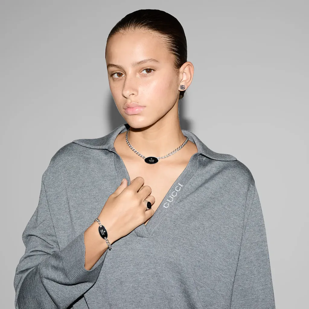 Trademark Chain Necklace With Tag