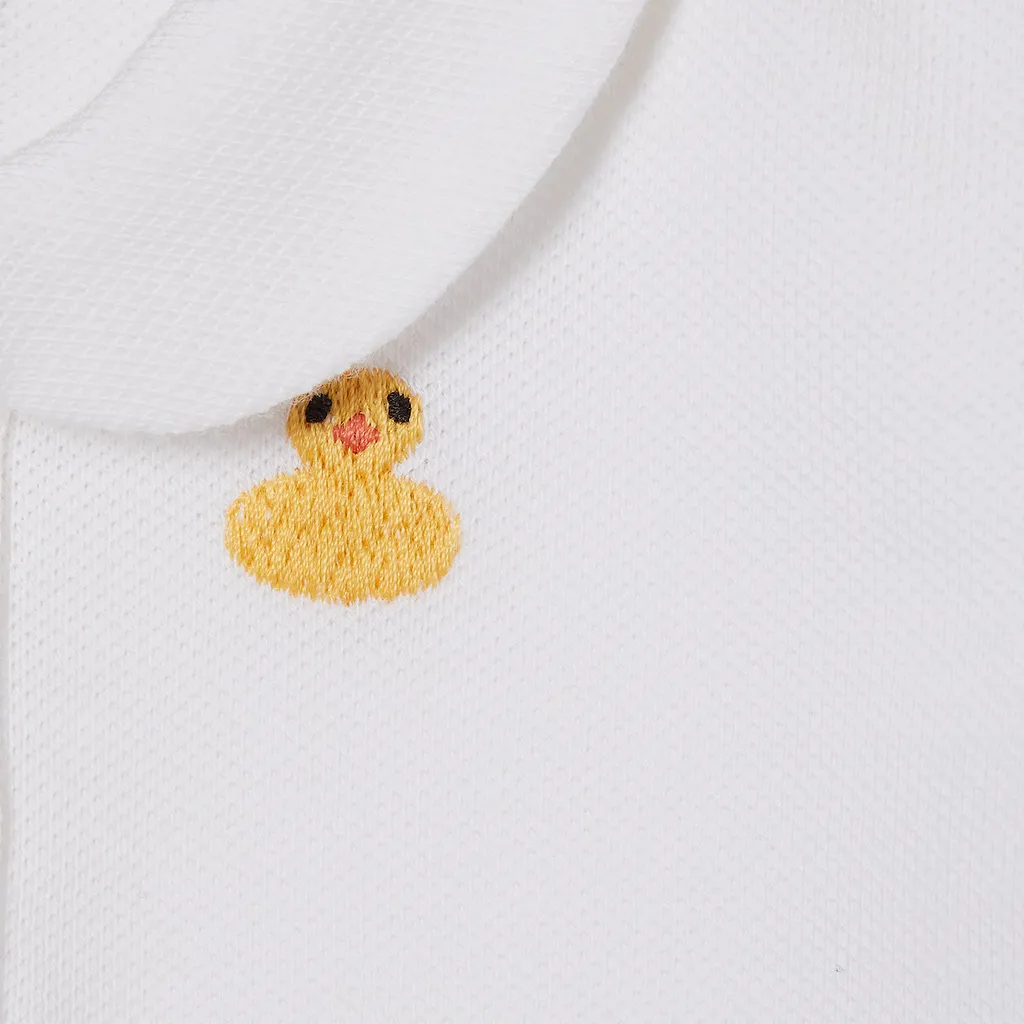 Baby Embroidered Cotton Polo