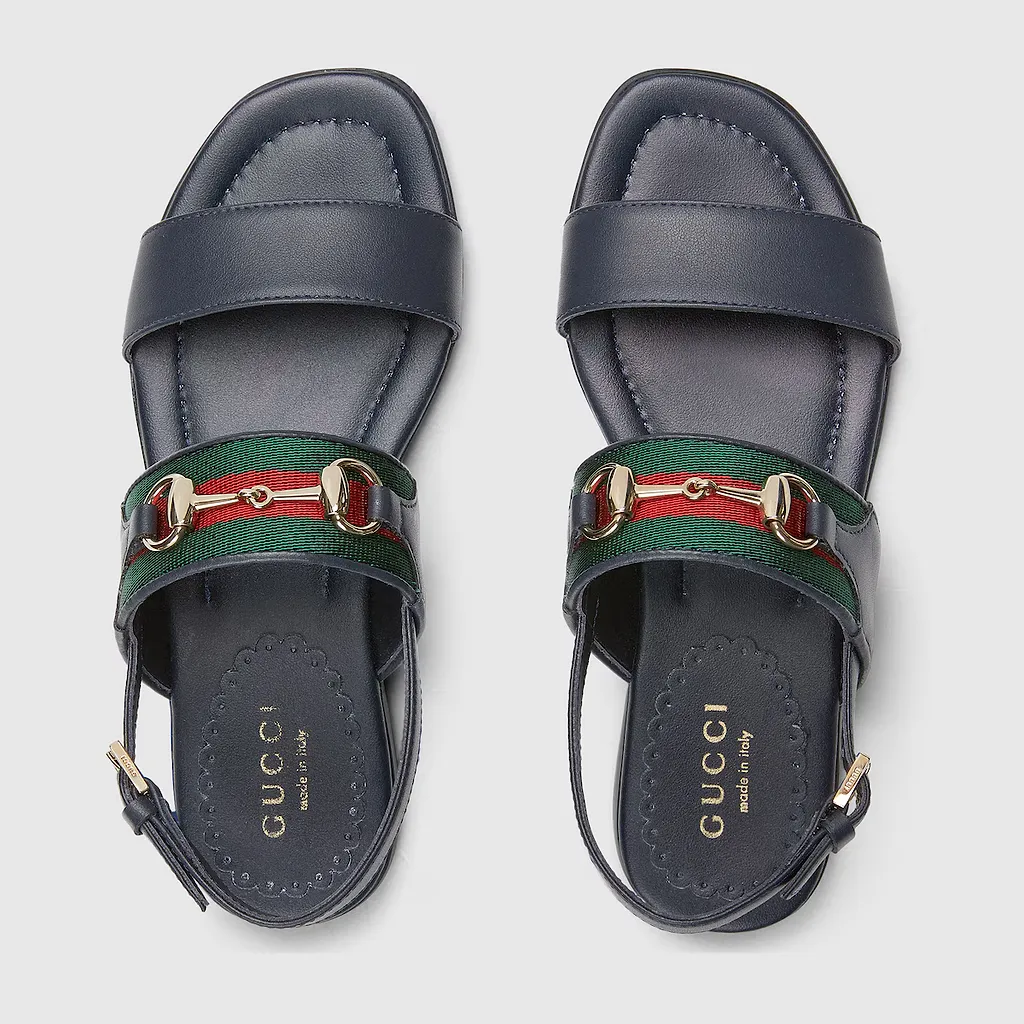 Children's Sandal With Web