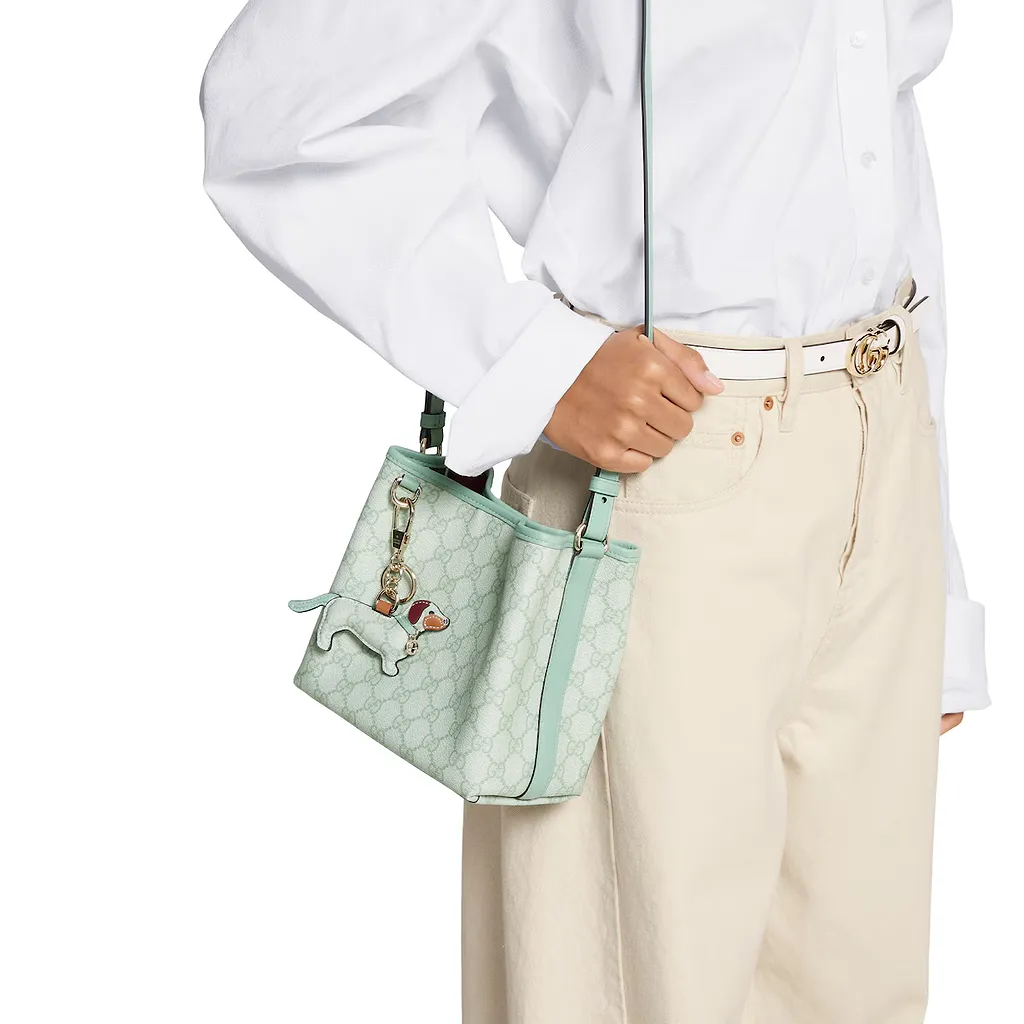 Gg Emblem Small Bucket Bag
