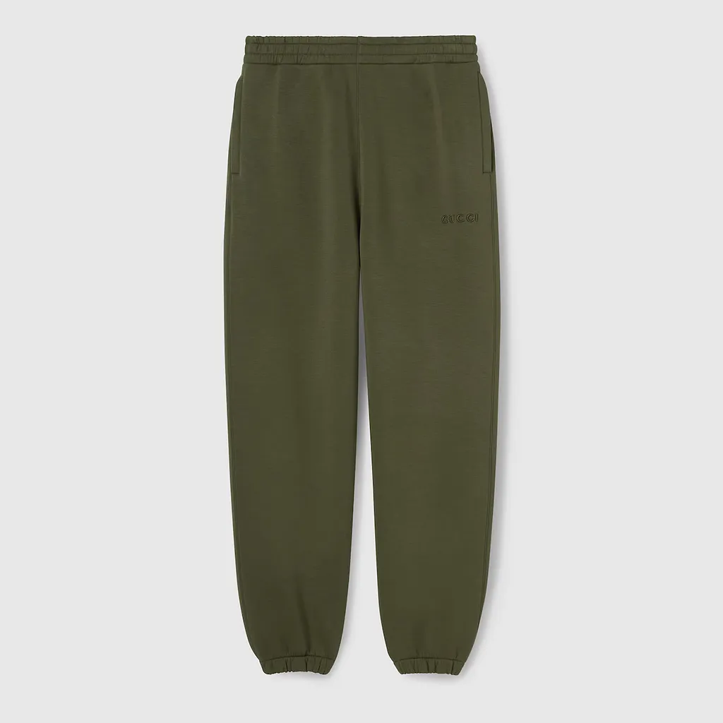 Embroidered Jersey Jogging Pant