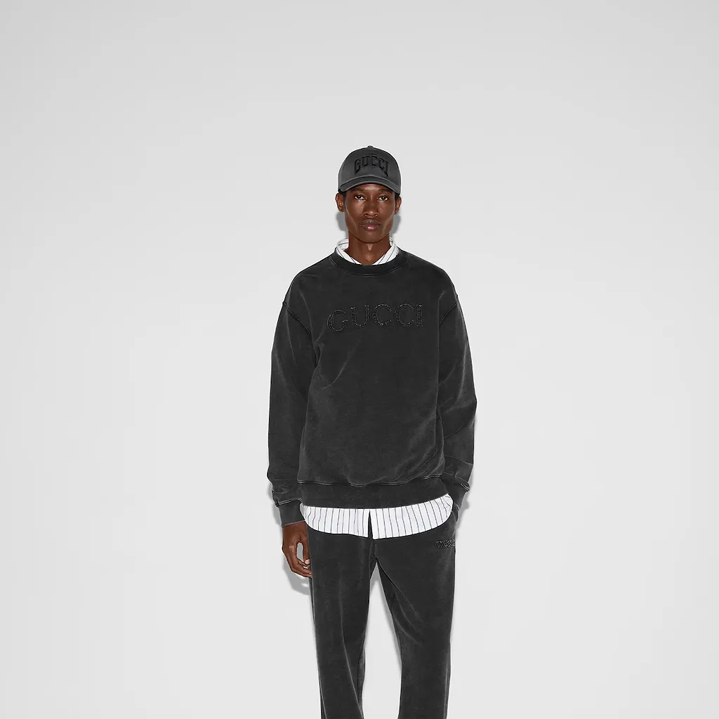 Embroidered Cotton Sweatshirt