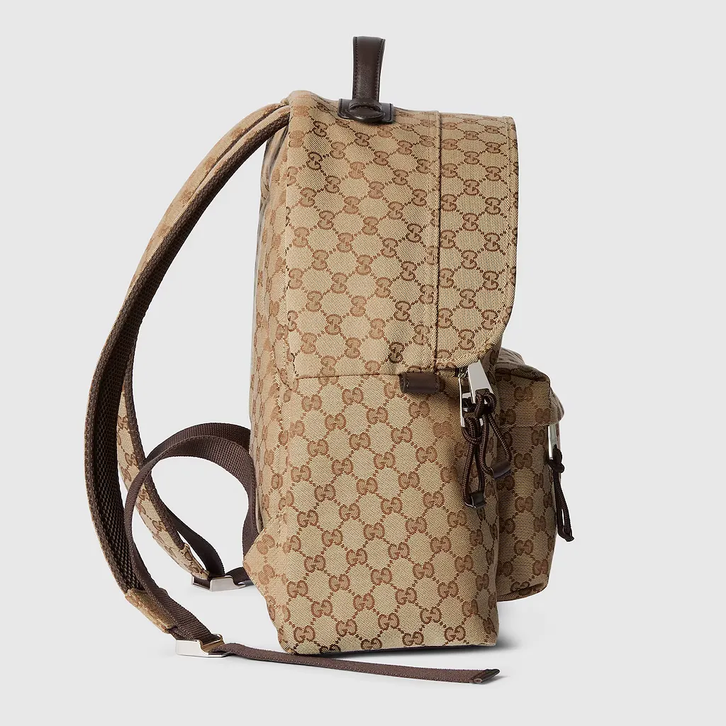 Gg Canvas Medium Backpack