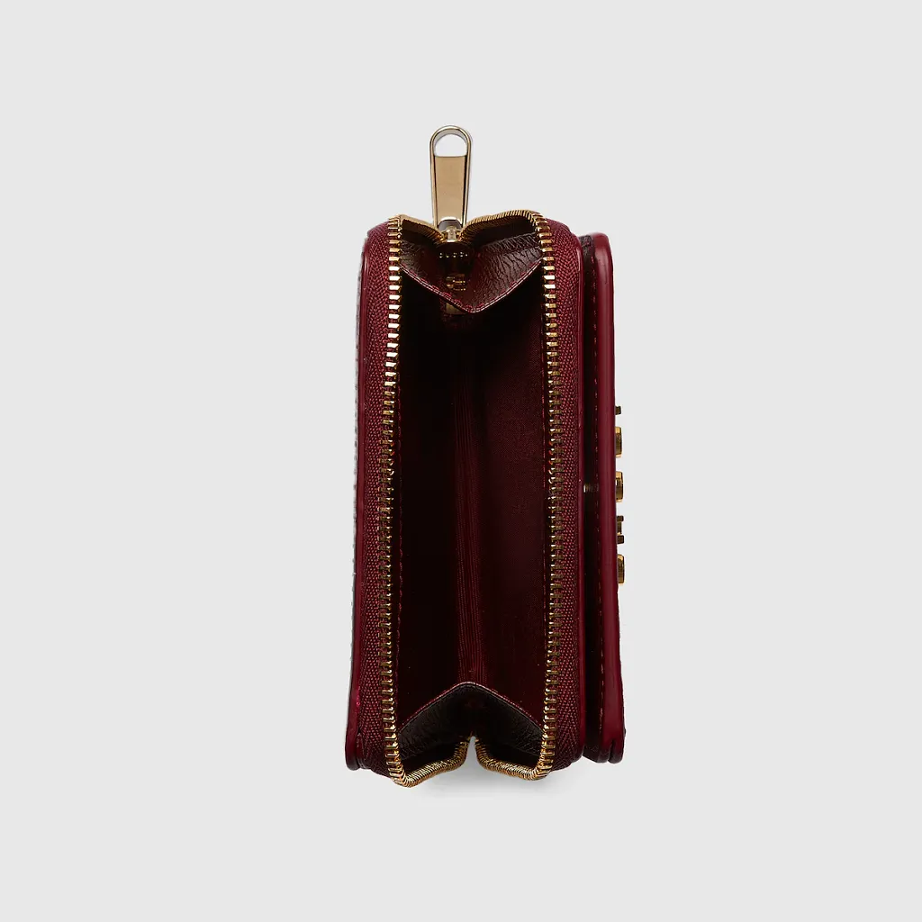 Mini Wallet With Gucci Script