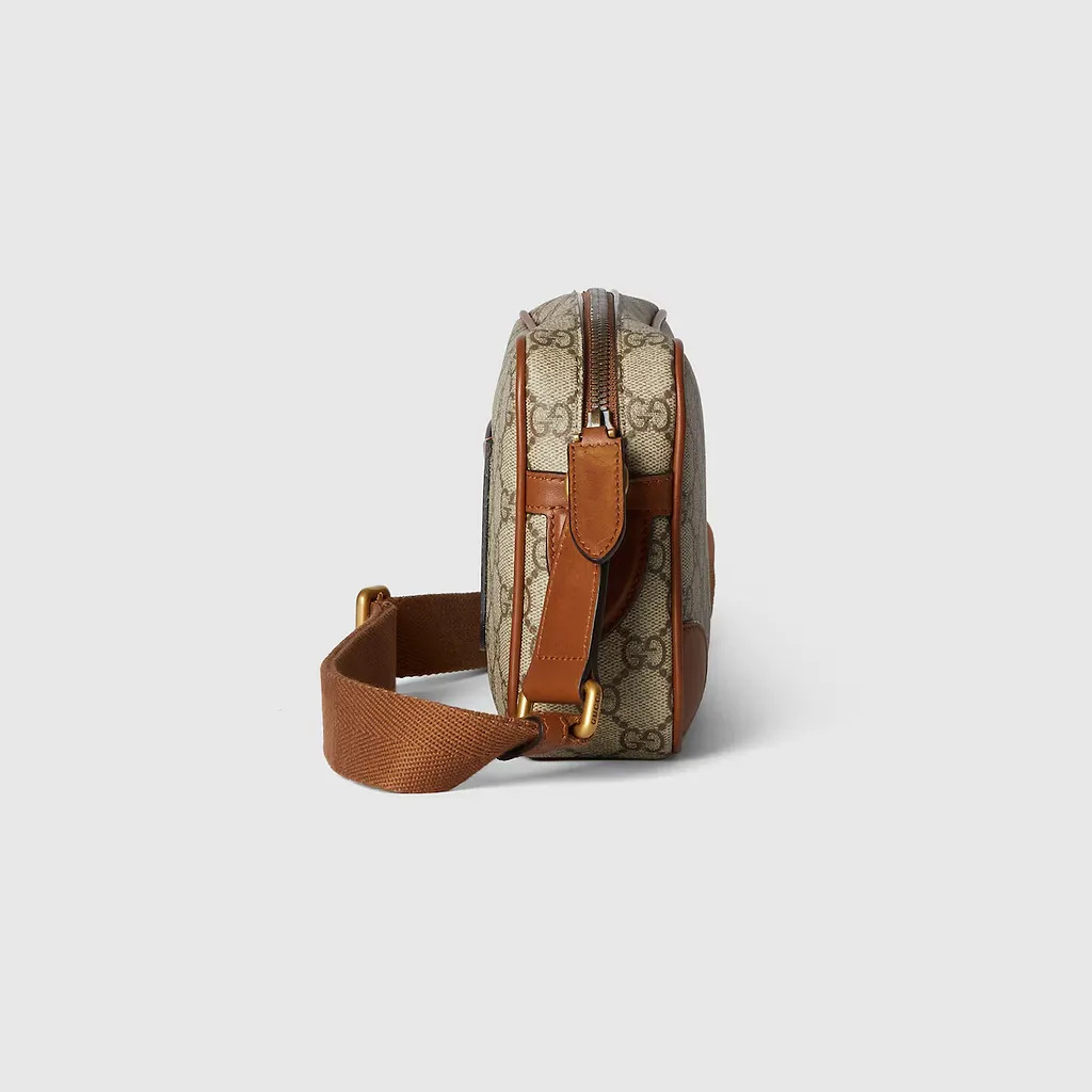 Gg Emblem Embossed Super Mini Bag