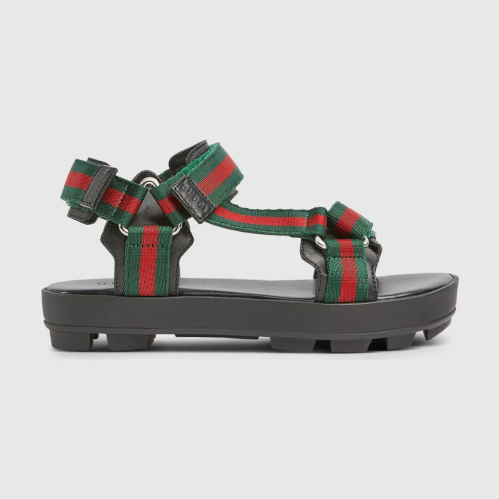 Children's Sandal With Web