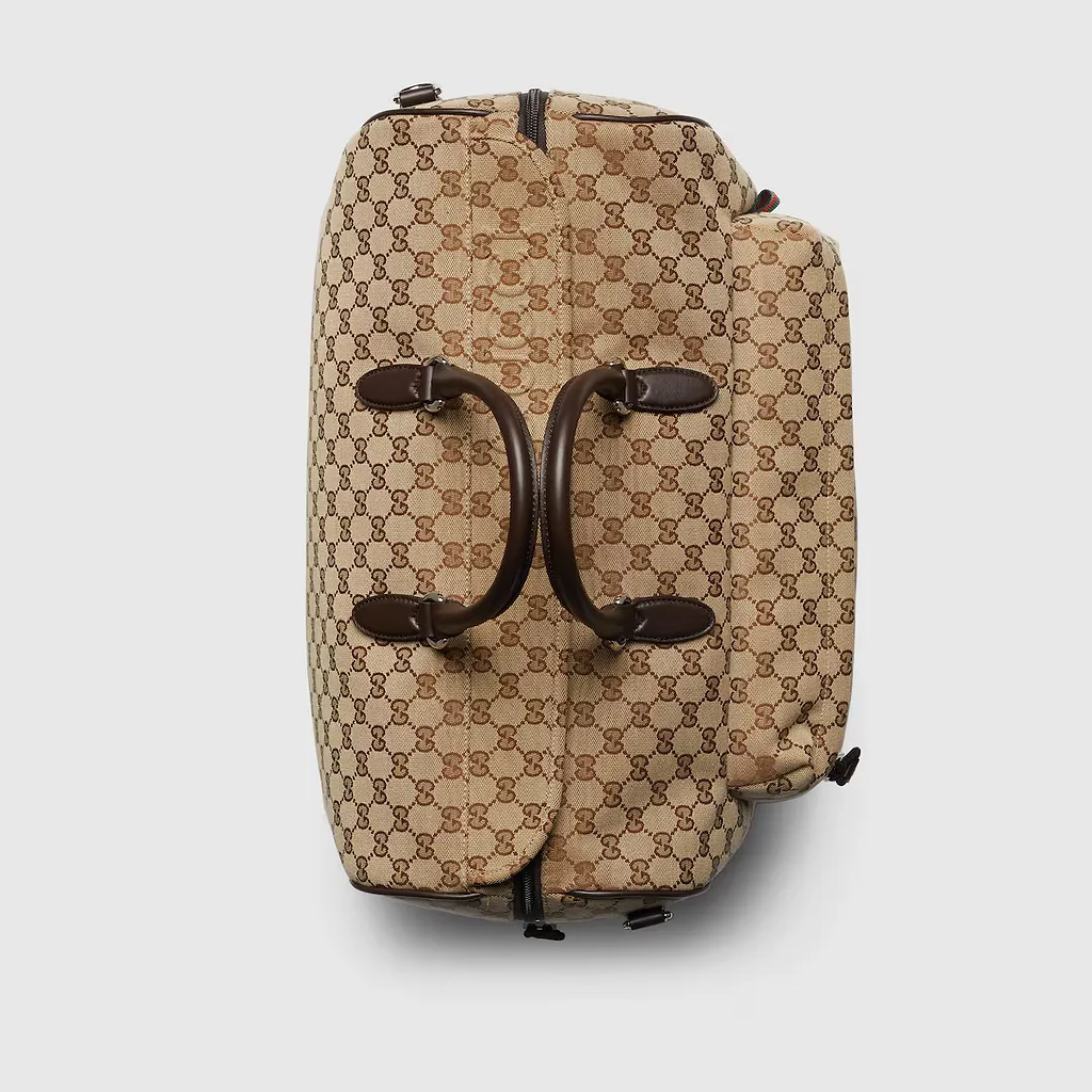Gg Canvas Medium Duffle Bag