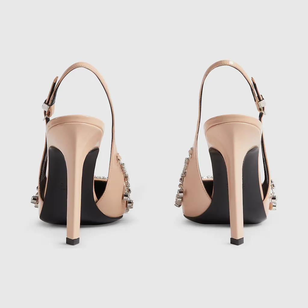 Pump With Crystal Chain