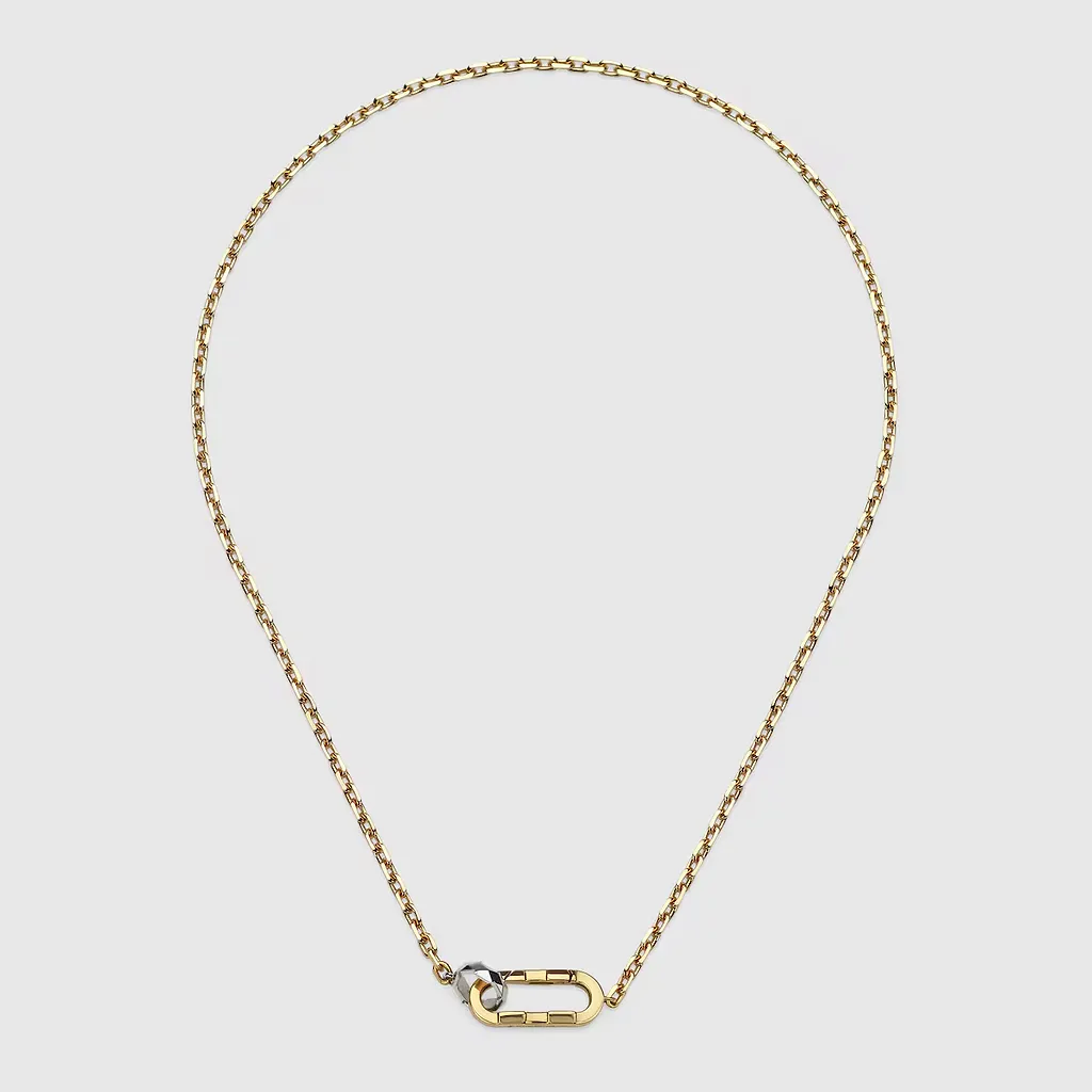 Gucci Link To Love 18K Chain Necklace