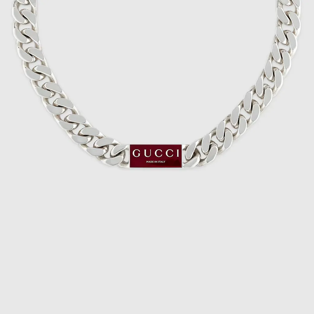 Trademark Enamel Chain Necklace