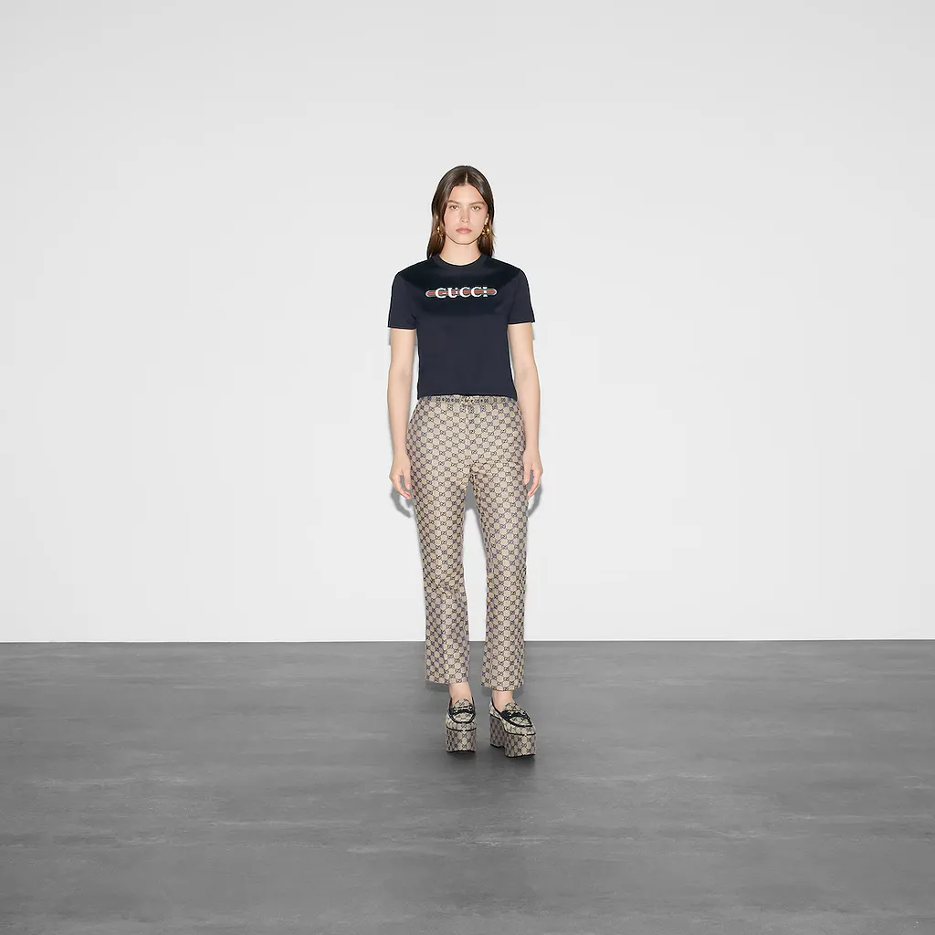 Printed Cotton Jersey T-Shirt