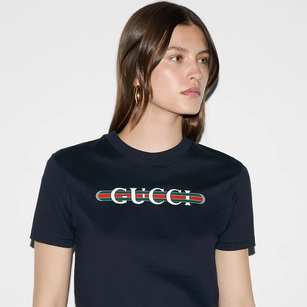 Printed Cotton Jersey T-Shirt