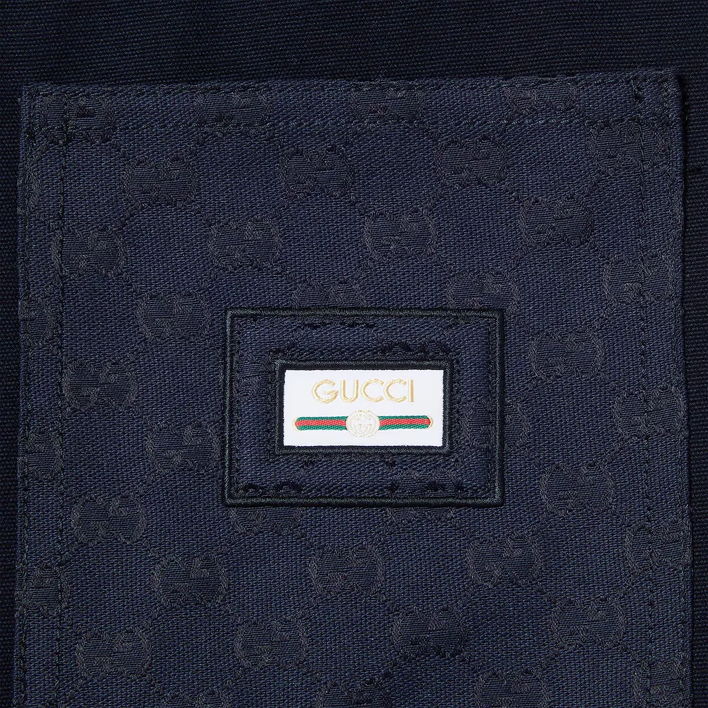 Heavy Cotton Canvas Trousers With Label