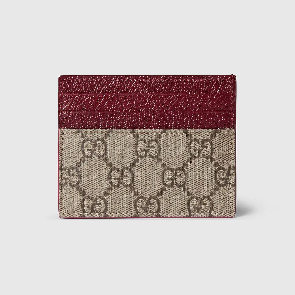 Bi-Color Gg Card Case