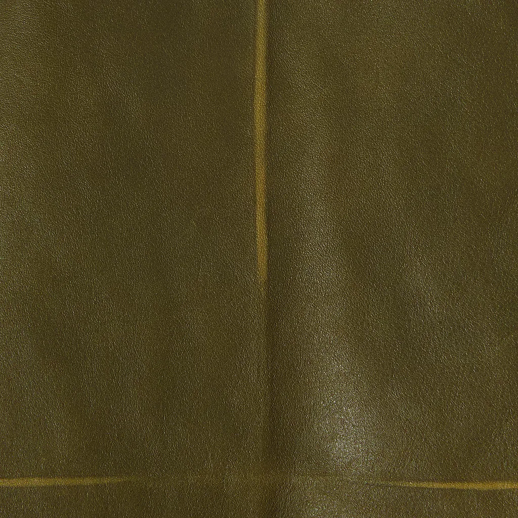 Leather With Bleached Effect Coat