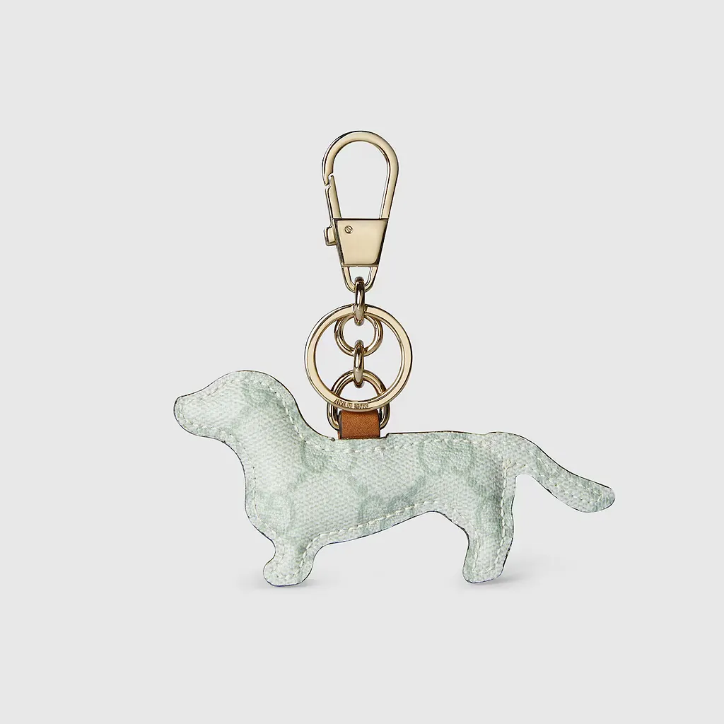 Dog-Shaped Bag Charm