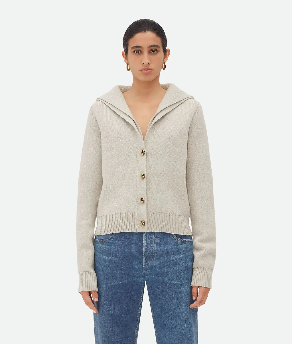 Compact Wool Cardigan