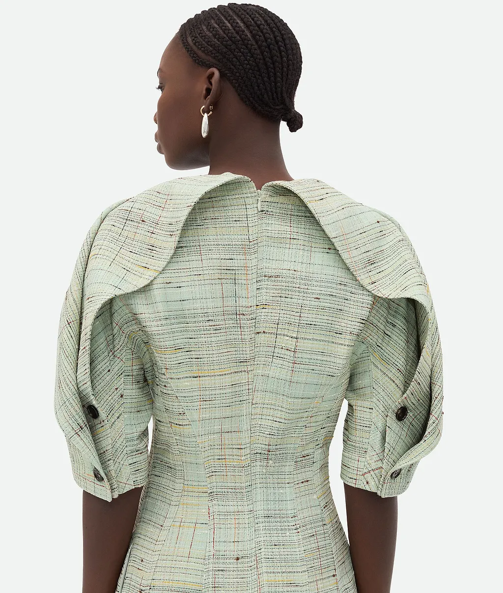 Knotted Viscose Dress