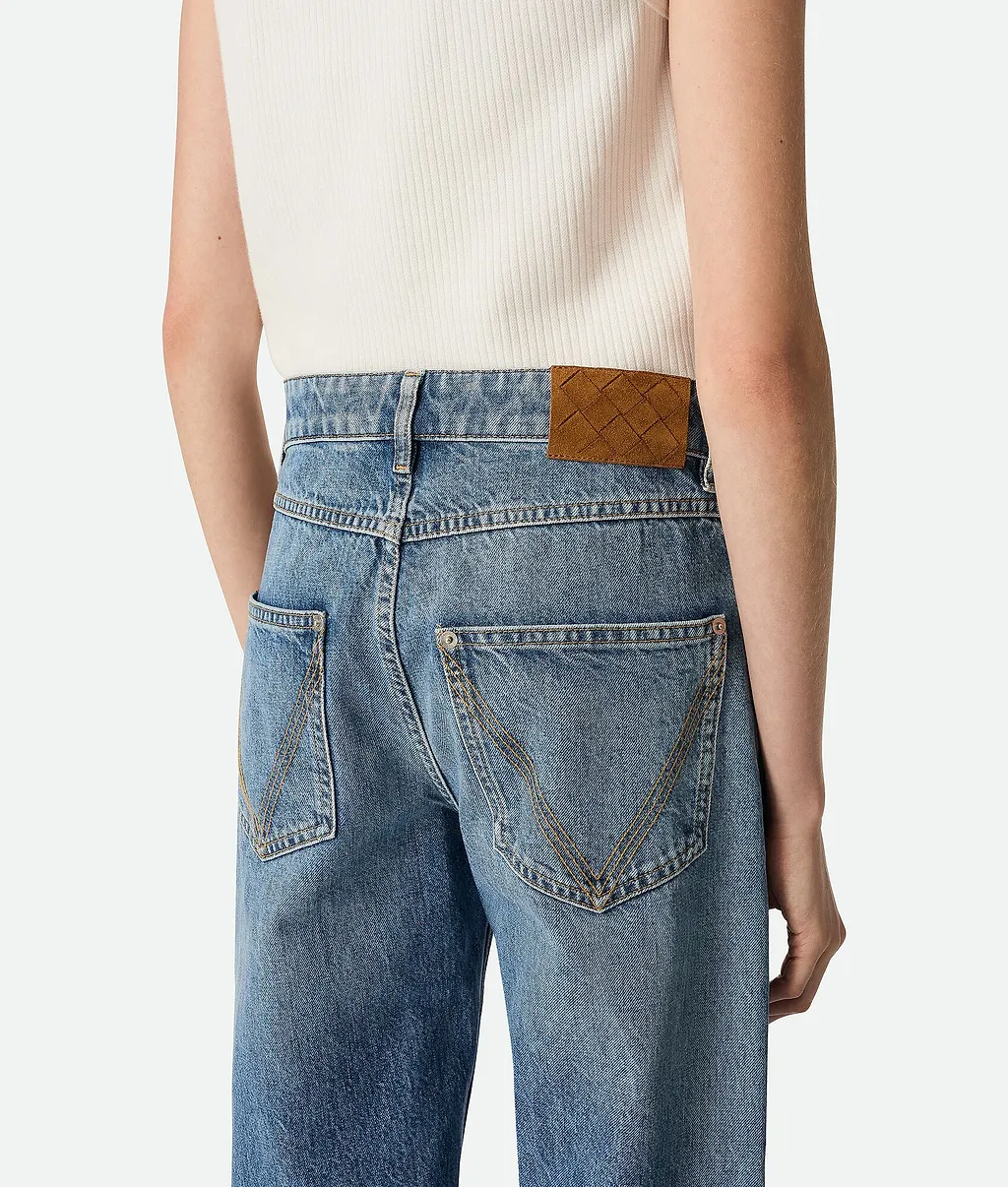 Vintage Indigo Boyfriend Jeans