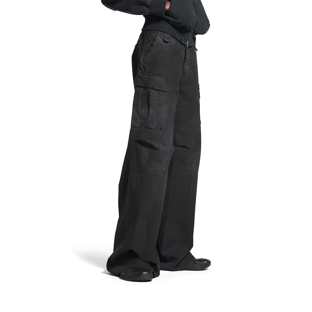 Flared Cargo Pants