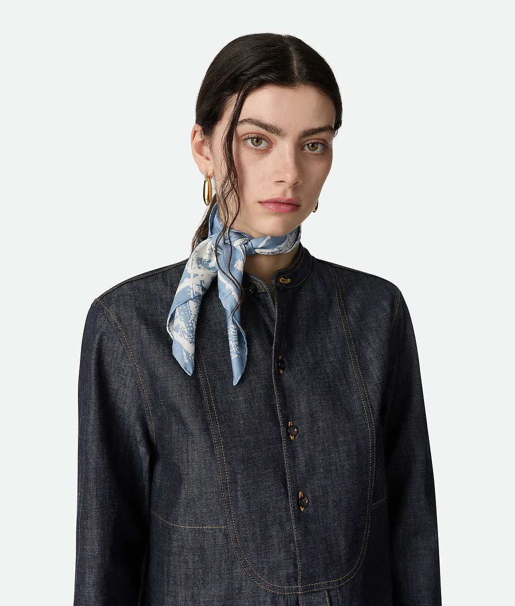Italian Postcard Silk Foulard