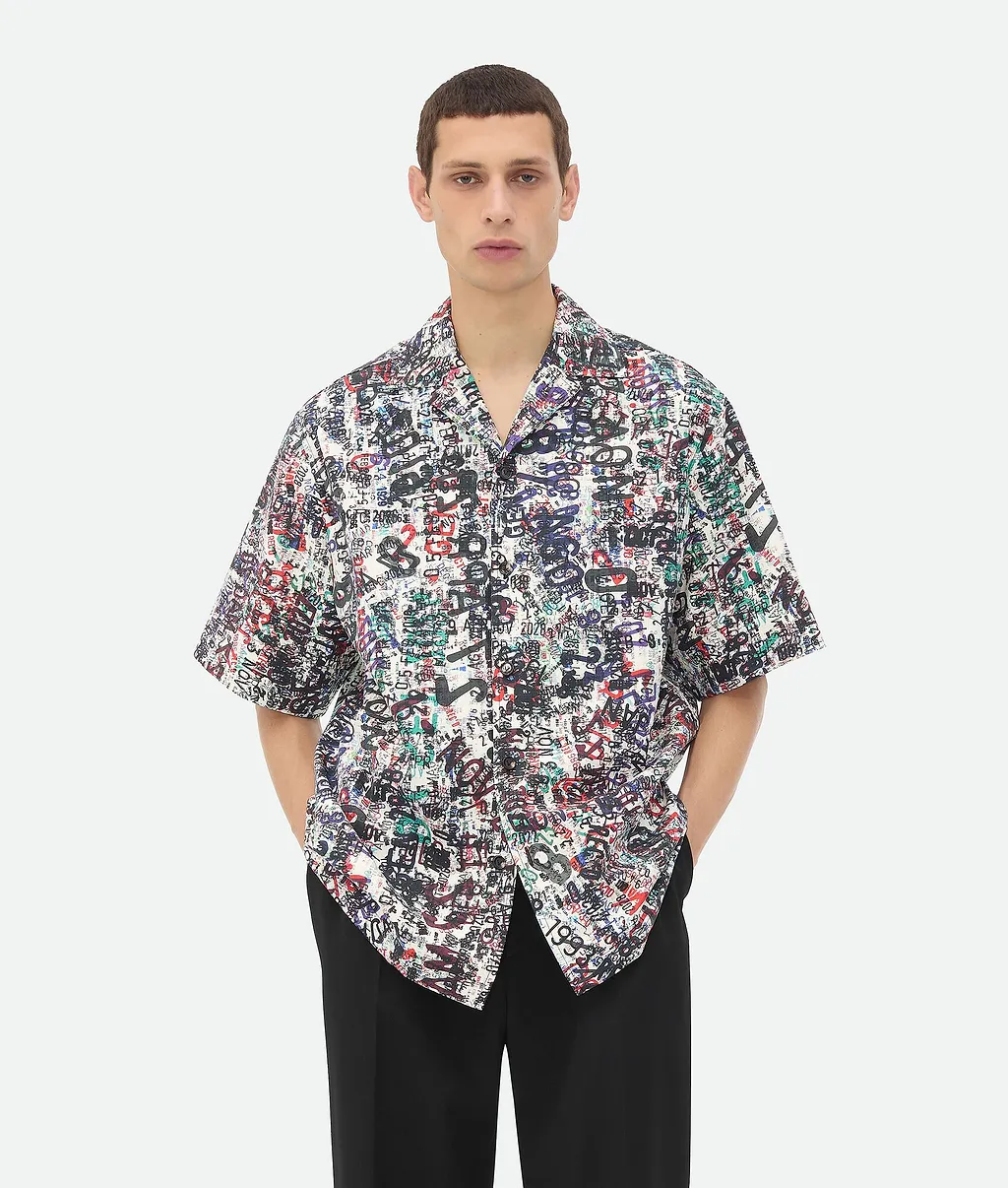 Cotton Wool Memory Print Shirt