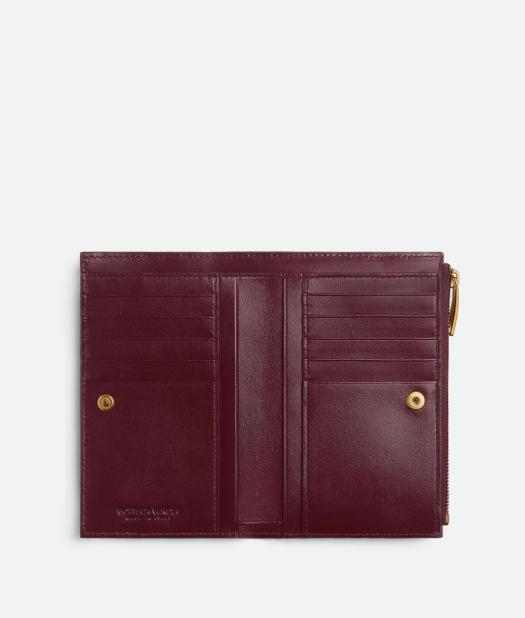 Intrecciato Medium Bi-Fold Wallet