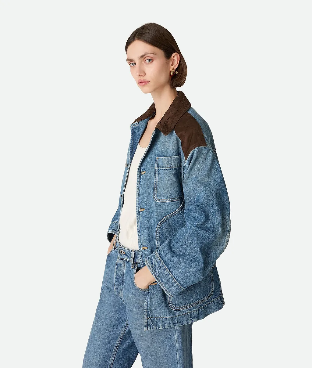 Vintage Indigo Denim Jacket