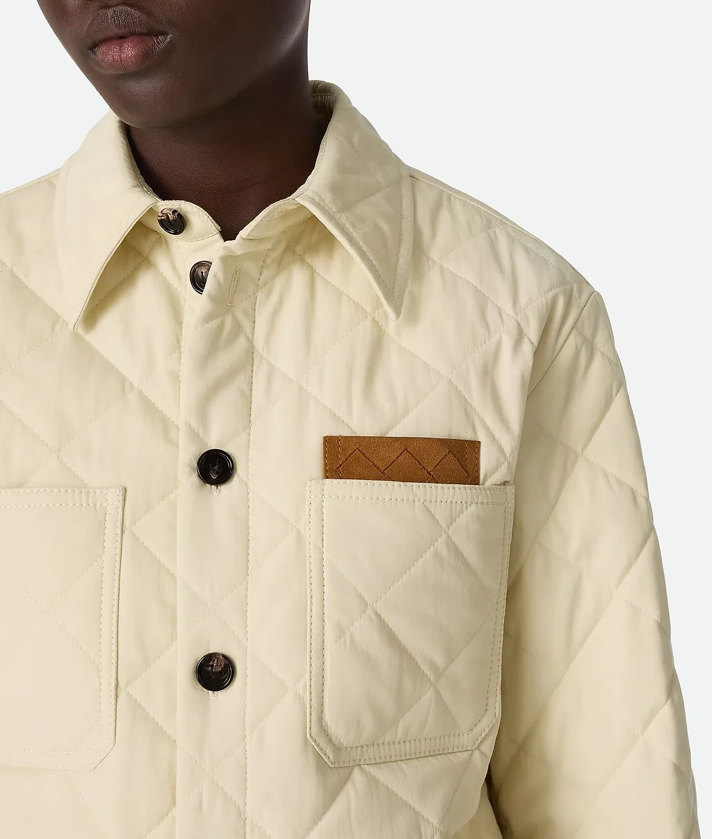 Quilted Cotton Overshirt