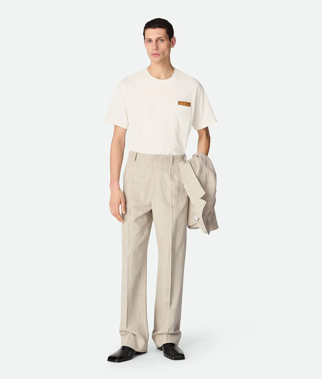 Viscose And Silk Pants