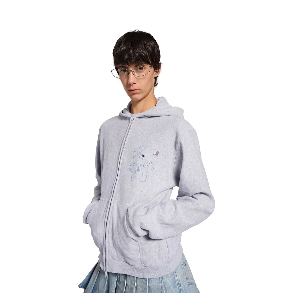Britney Spears Series Zip-Up Hoodie Regular Fit