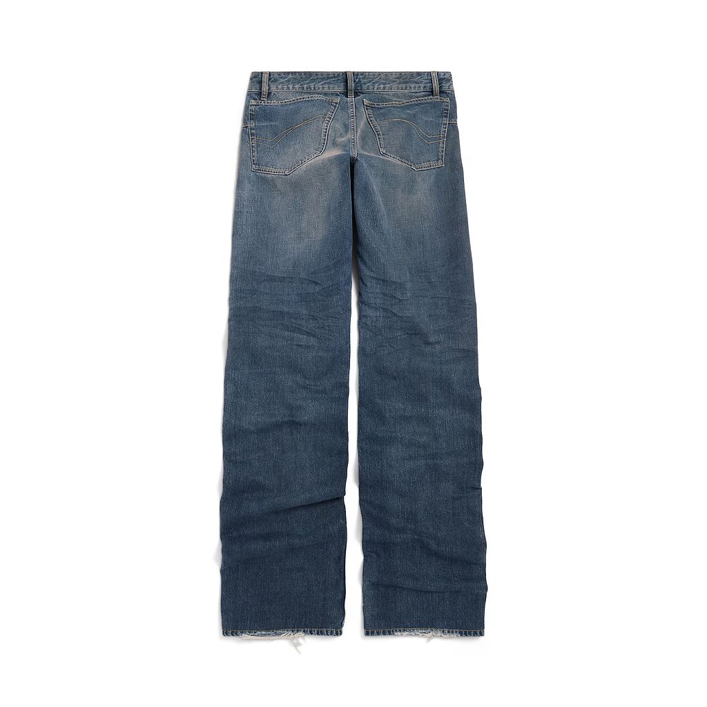 Fitted Low-Waist Pants