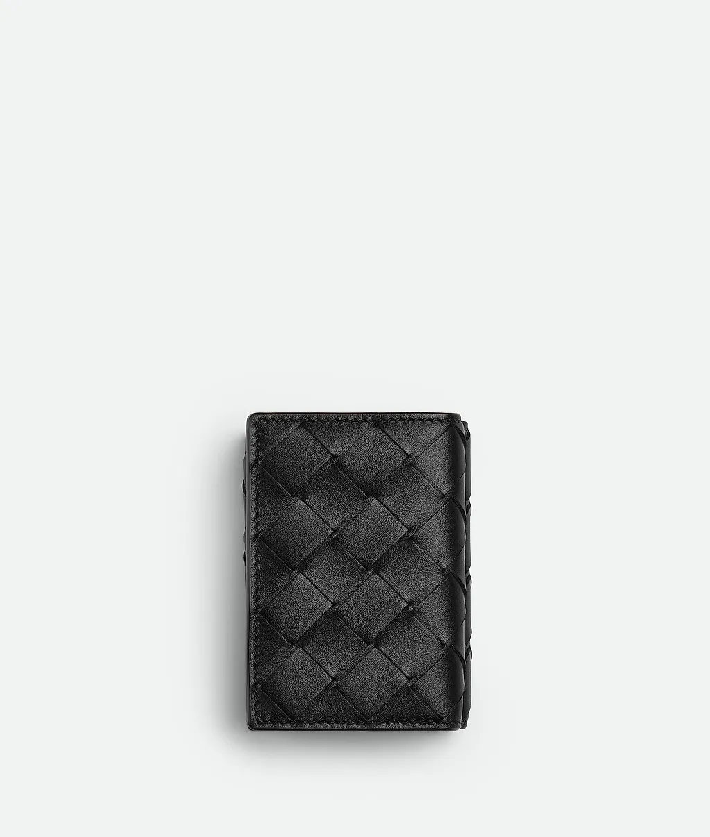 Intrecciato Tiny Tri-Fold Wallet