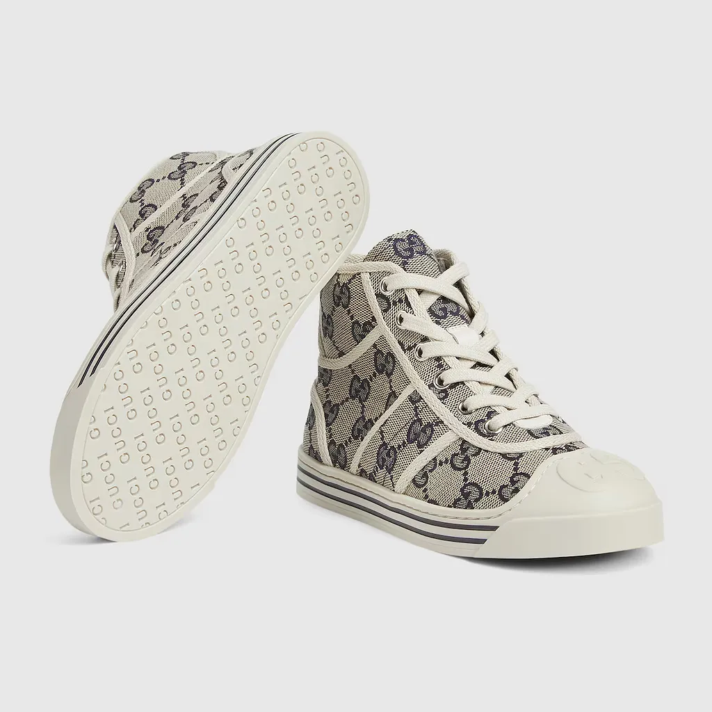 Children's High Top Canvas Trainer