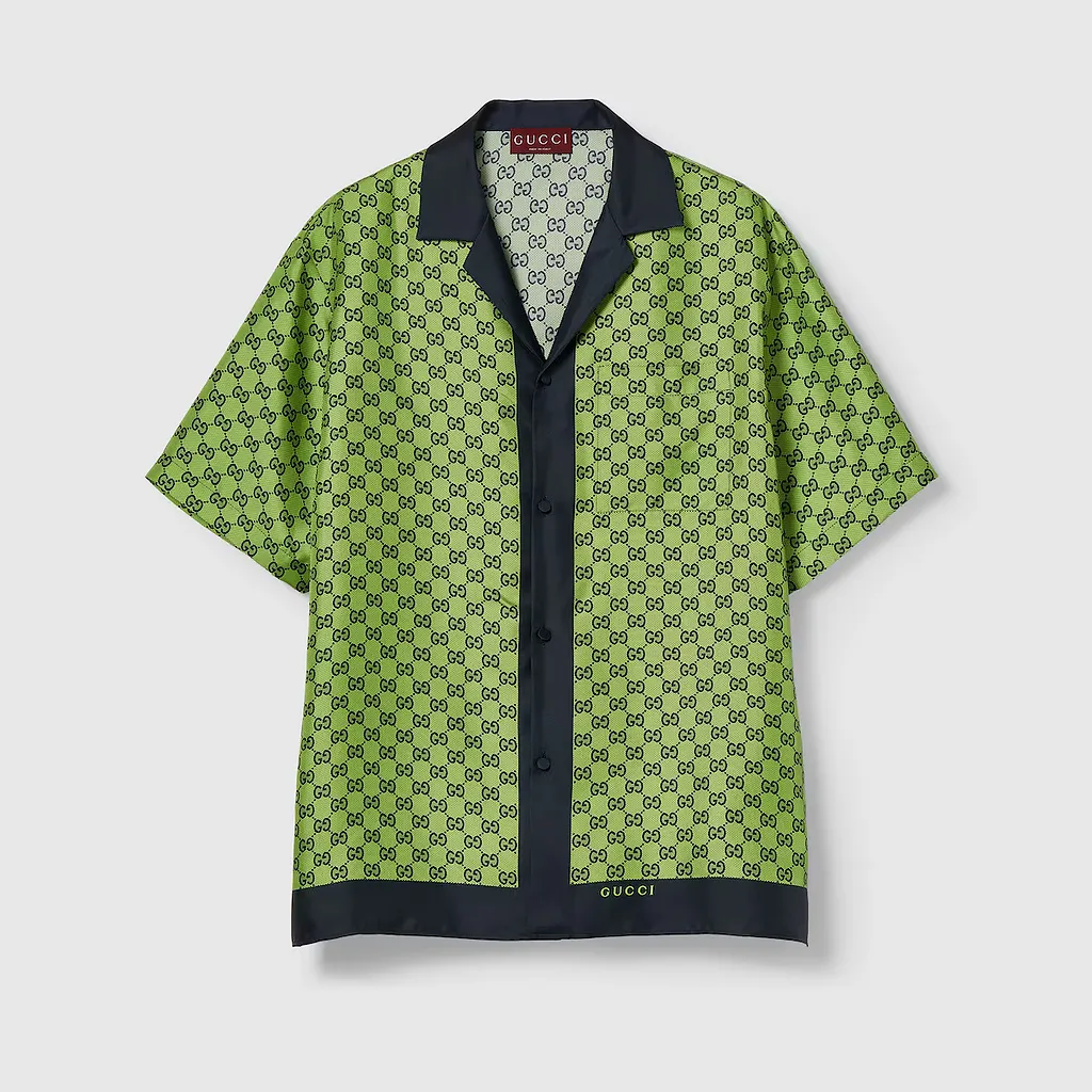 Printed Silk Shirt