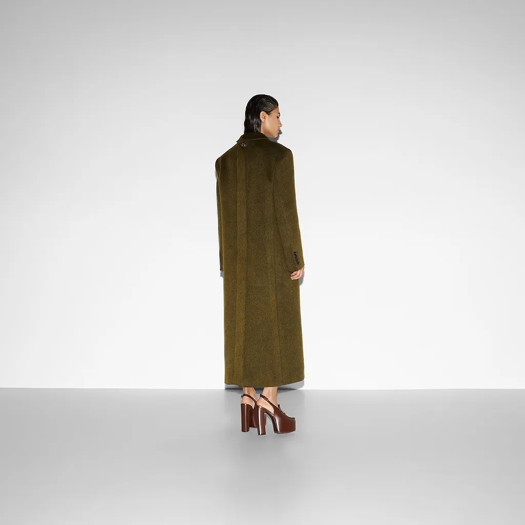 Wool Mohair Coat