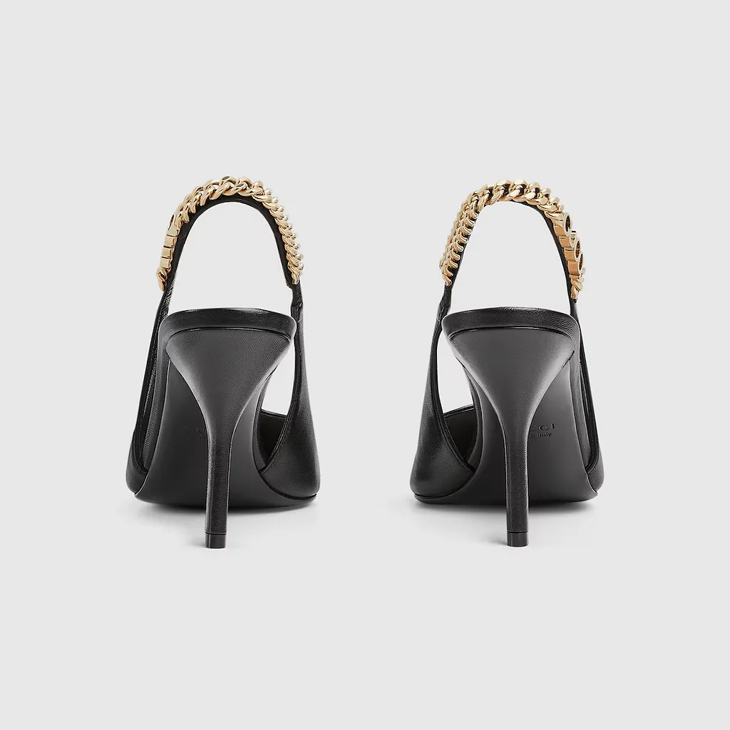 Gucci Signoria Slingback Pump